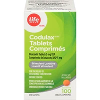 Codulax comprimes de bisacodyl USP 5mg