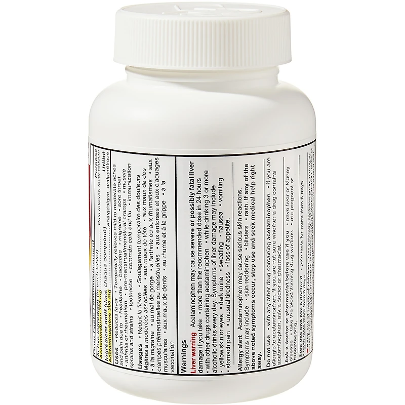 LB Acetaminophen Tab 500 mg USP