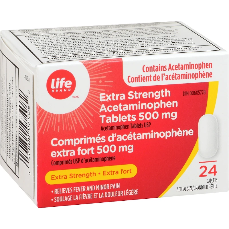 LB ACET 500MG Caplets