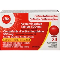 LB Acetaminophen Tab 500 mg USP