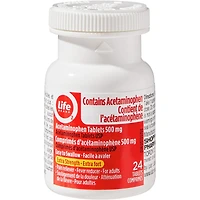 LB Acetaminophen Tab 500 mg USP