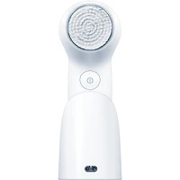 Brosse pour le visage avec lumiere DEL bleue