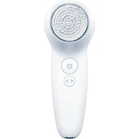 Brosse pour le visage avec lumiere DEL bleue