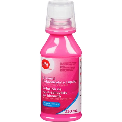 Solution de sous-salicylate de bismuth, Action nappante protectrice, ordinaire