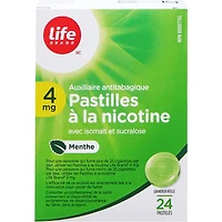 LB pastilles a la nicotine 4mg