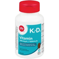 Vitamine K2 120 mcg and Vit D3 1000 UI