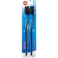 Brosse á Dents Mince et Souple Charbon