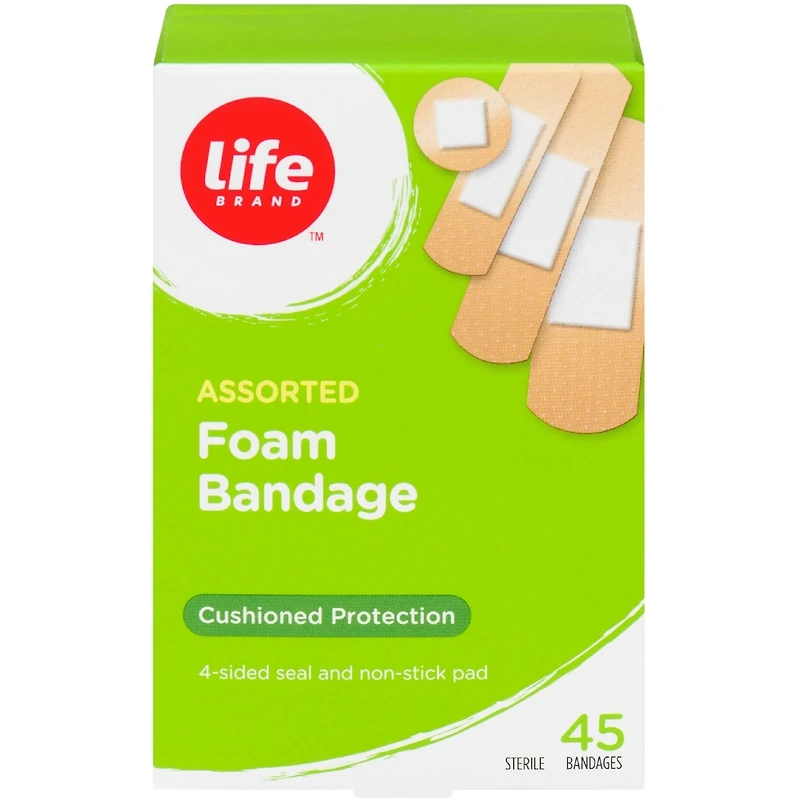 Lb Foam Assorted Bandages