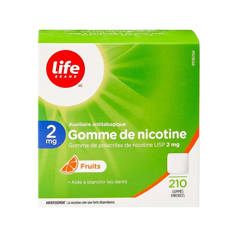 Life Brand Gomme de Nicotine