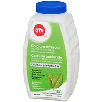 Calcium Antiacide Ultra Fort Saveur de menthe poivree 160