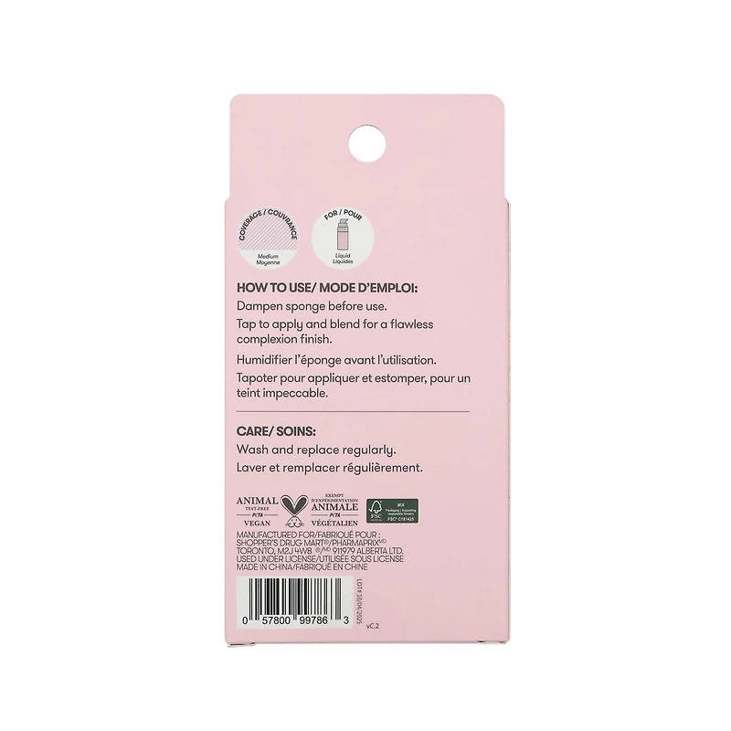 Éponges deluxepour fond de teint