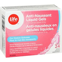Anti-nauséeux en gélules liquides