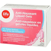 Anti-nauséeux en gélules liquides