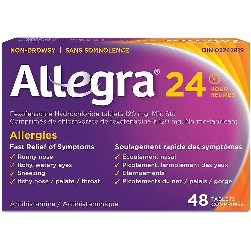 24 Hour Allergy Relief Tablets