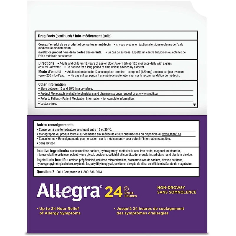 24 Hour Allergy Relief Tablets