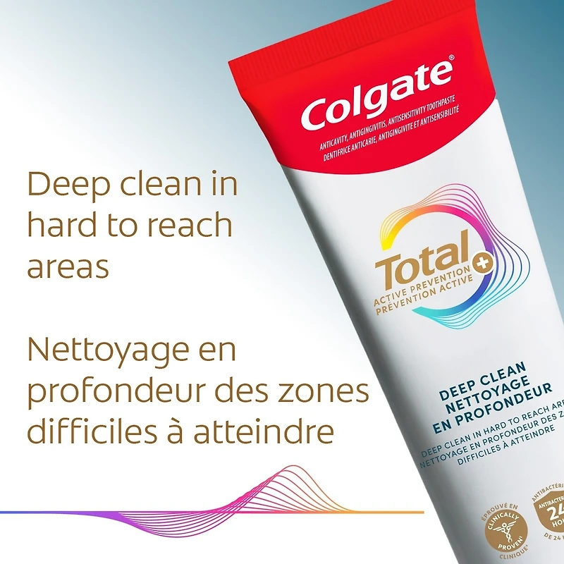Total Prevention Active Plus Dentifrice Nettoyage en Profondeur
