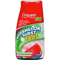 Dentifrice et rince-bouche 2 en 1 pour enfants en gel liquide Colgate Watermelon Burst, 100 mL