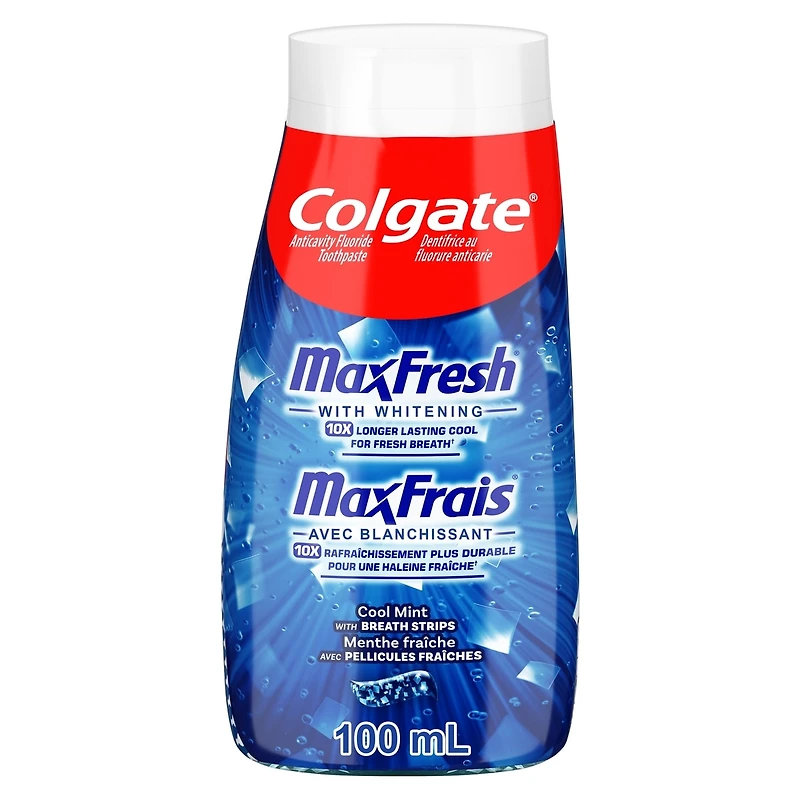 Dentifrice gel liquide MaxFrais, menthe fraîche