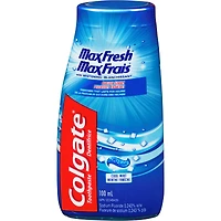 Dentifrice et rince-bouche 2 en 1 en gel liquide Colgate MaxFrais, Menthe fraîche, 100 mL