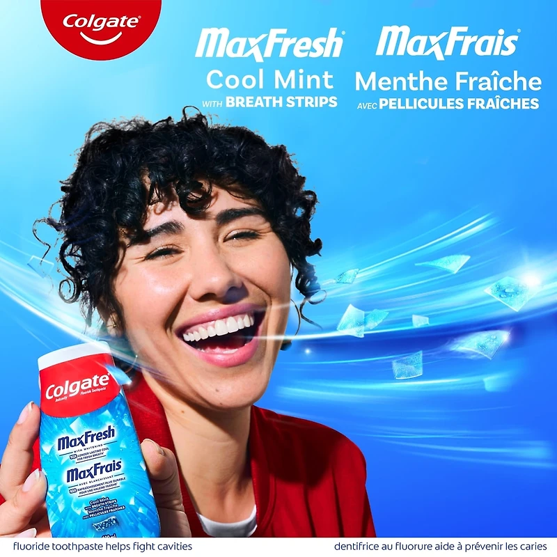 Dentifrice gel liquide MaxFrais, menthe fraîche