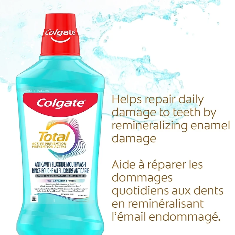 Rince-bouche Total Active Prevention Réparation quotidienne