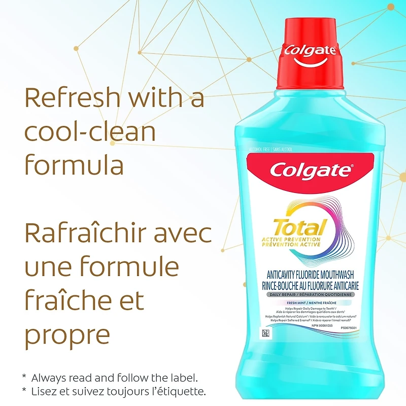 Rince-bouche Total Active Prevention Réparation quotidienne