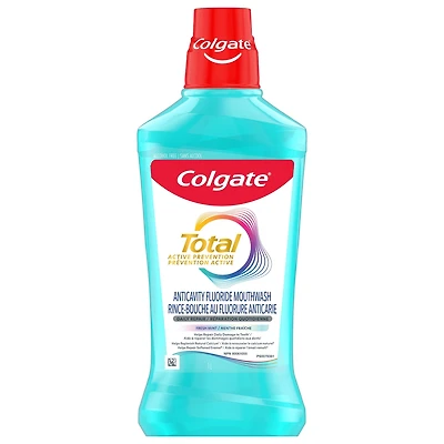 Colgate Total Daily Repair Fresh Mint Fluoride Mouthwash, 1 L