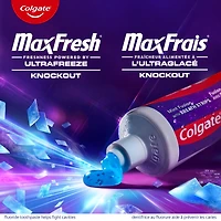 MaxFresh Knockout Mint Toothpaste, Travel Size