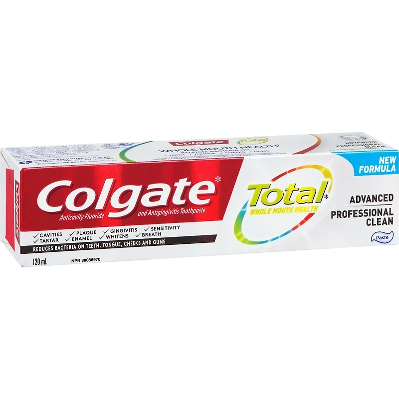 Total Prevention Active Plus Dentifrice Nettoyage en Profondeur