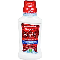 Colgate Optic White Icy Fresh Mint Alcohol Free Mouthwash