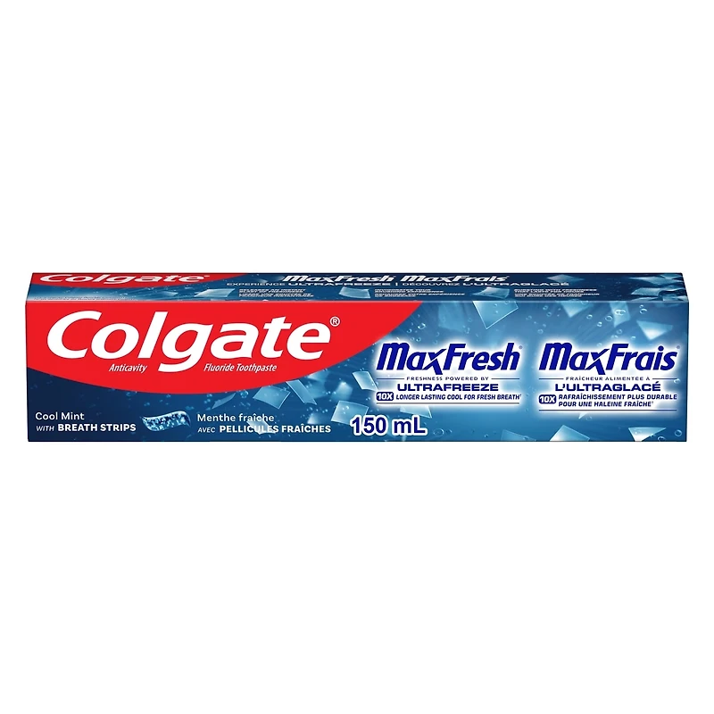 Dentifrice MaxFrais à la menthe fraîche