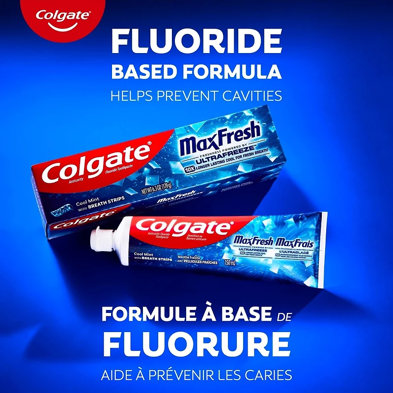 Dentifrice MaxFrais à la menthe fraîche