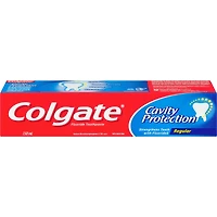 Dentifrice au fluorure Colgate Protection contre la carie Populaire, 150 mL