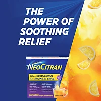 NeoCitran Extra Fort Rhume et sinus Nuit – Citron