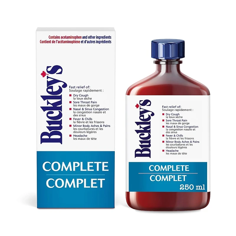 Buckley's® Complete Cough Cold & Flu Syrup Sucrose-Free 250mL