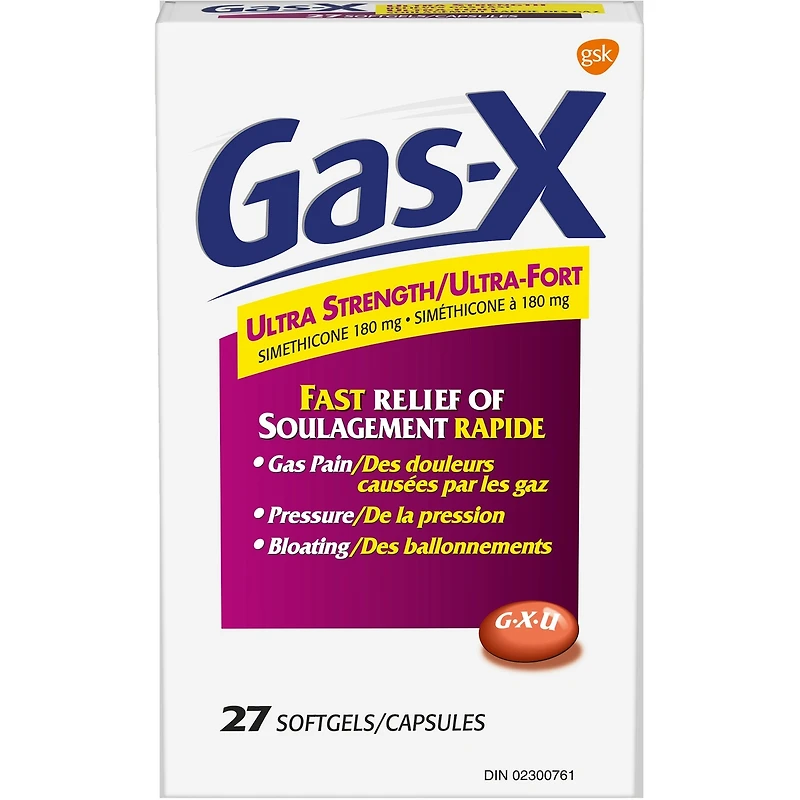 GAS-X Ultra Strength Softgels units