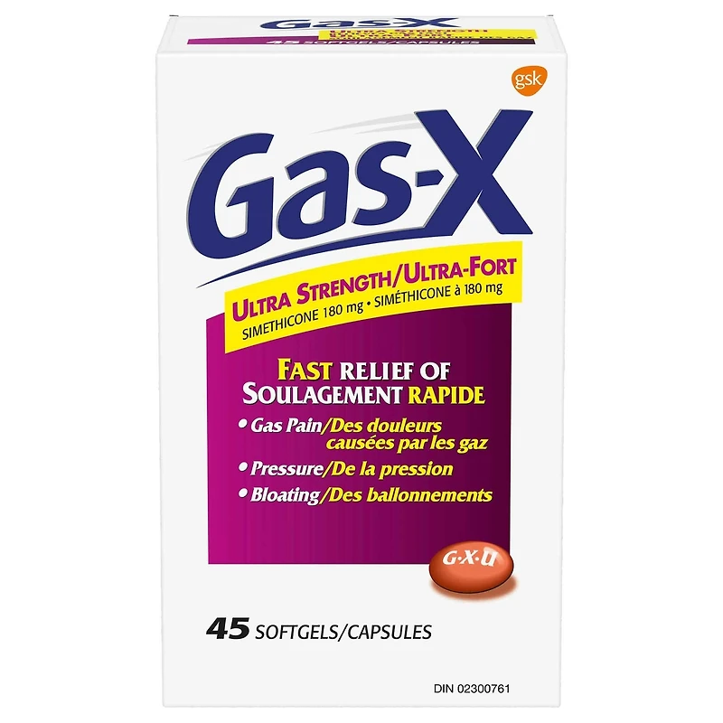 GAS-X Ultra Strength Softgels units