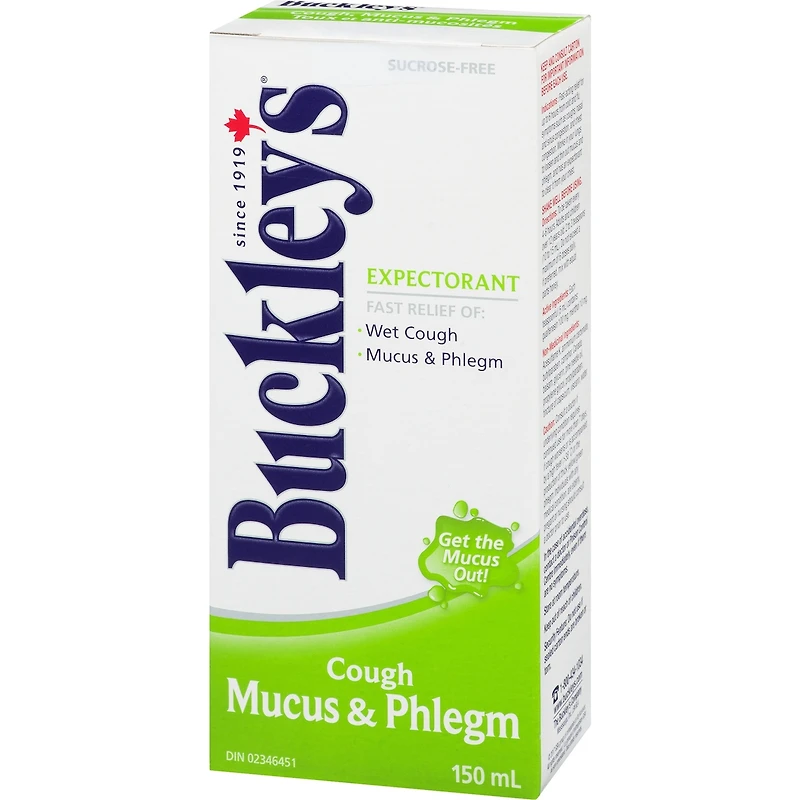 Buckley's® Mucus & Phlegm Expectorant Cough Syrup Sucrose-Free 150mL