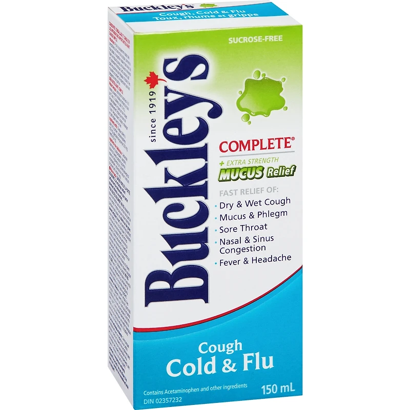 SIROP BUCKLEY'S Complet anti-mucosités
