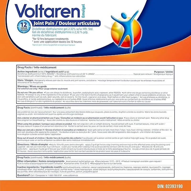 Voltaren Emulgel™ Extra Strength