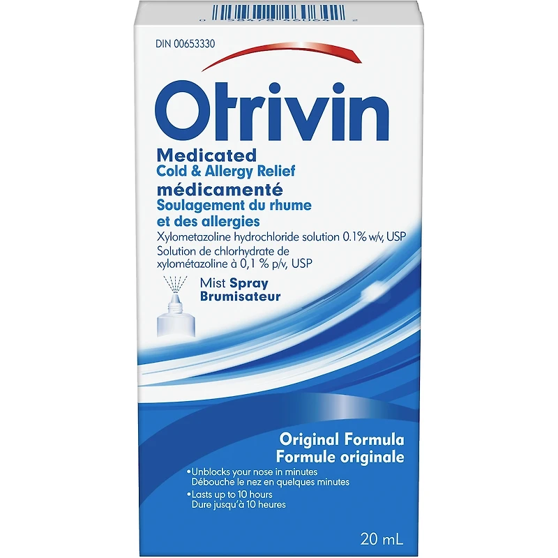 OTRIVIN Soulagement du rhume et des allergies