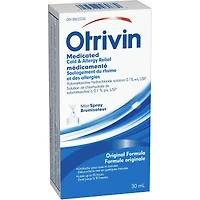 OTRIVIN Soulagement due rhume et des allergies.  Vaporisateur