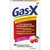 Gas-X Extra Strength, 18 units, Bite-Me Cherry