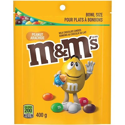 Milk Chocolate Candies Peanut Bowl Size