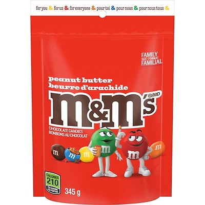 Chocolate Candies Peanut Butter Family Size