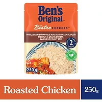 Rice Side Dish Whole Grain Brown Rice Roasted Chicken Flavour