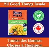 Riz d'accompagnement mélange de légumes