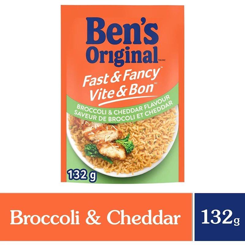 Seasoned Rice Side Dish Broccoli & Cheddar Flavour