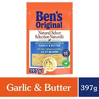 Rice With Natural Flavours Of Garlic & Butter