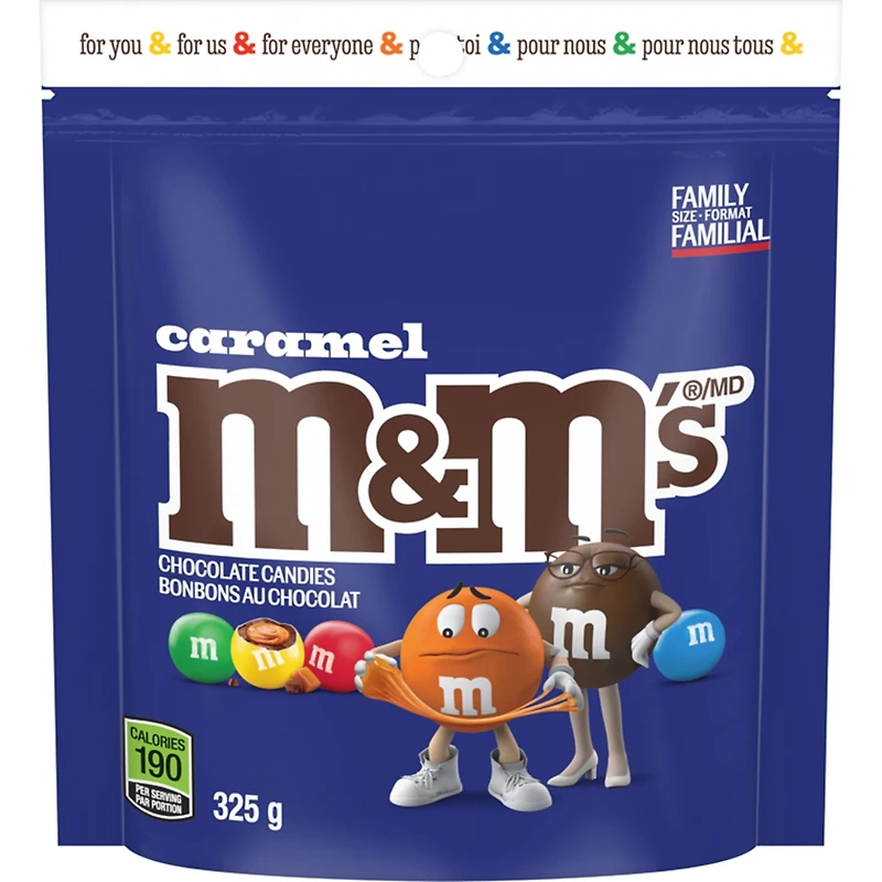 Chocolate Candies Caramel Family Size